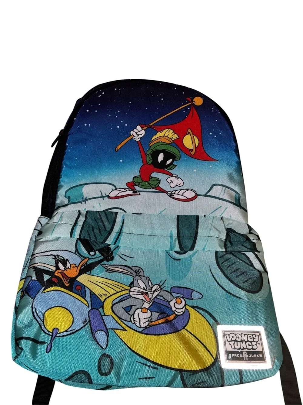 Space Junk Marvin Moon Landing Backpack